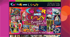 Desktop Screenshot of colourmecrazy.com.au